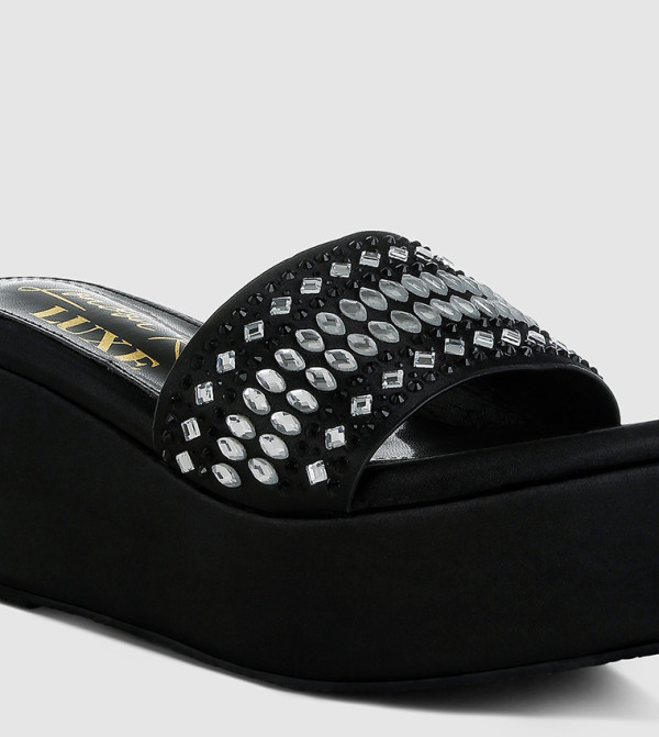 London Rag London Rag - BLACK Platforms