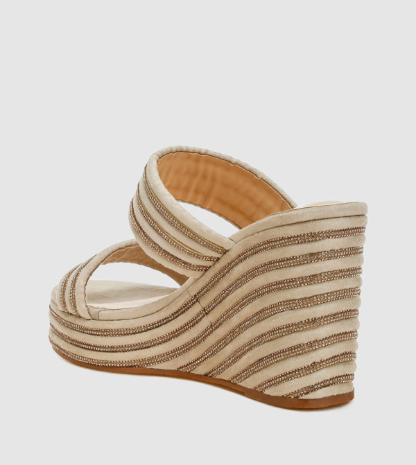 London Rag London Rag - Beige Wedges