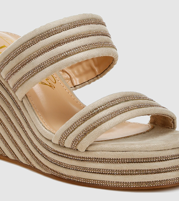 London Rag London Rag - Beige Wedges