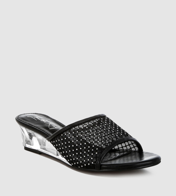 London Rag London Rag - BLACK Wedges