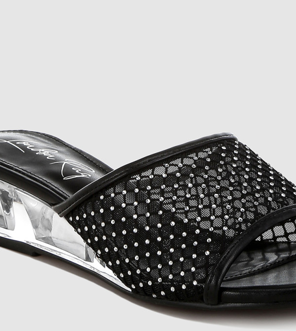 London Rag London Rag - BLACK Wedges
