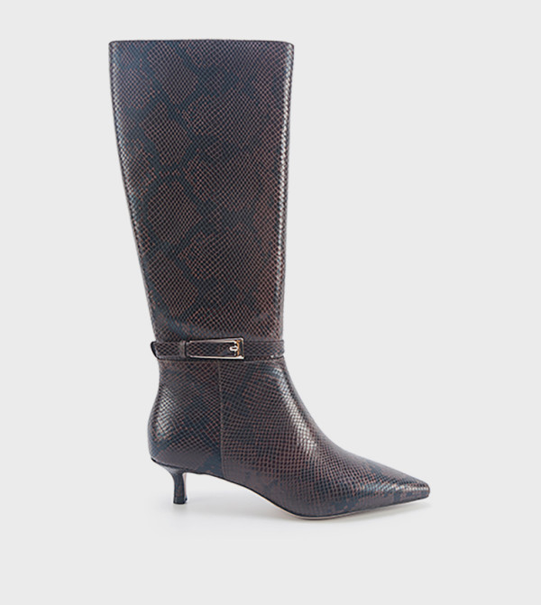 Nine West  Boots - Brown Knee length Boots