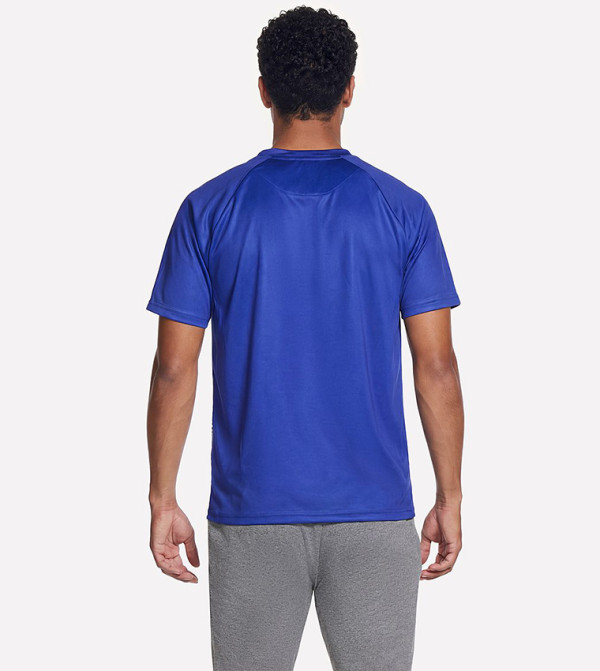 سكيتشرز  تيشيرتات وفانيلات  - أزرق T-Shirts & Vests