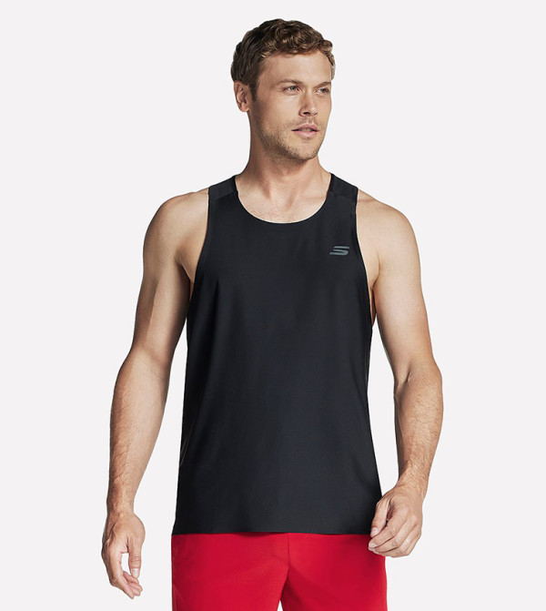 Skechers  Sportswear - BLACK T-Shirts & Vests