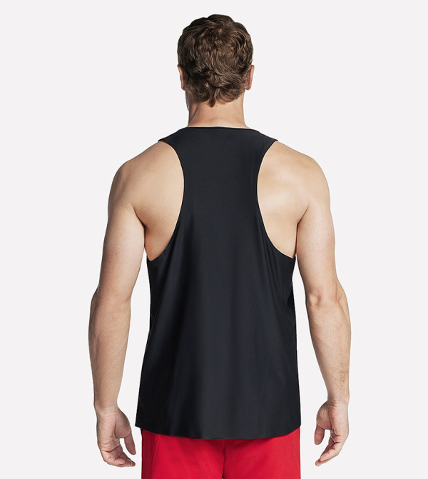 Skechers  Sportswear - BLACK T-Shirts & Vests