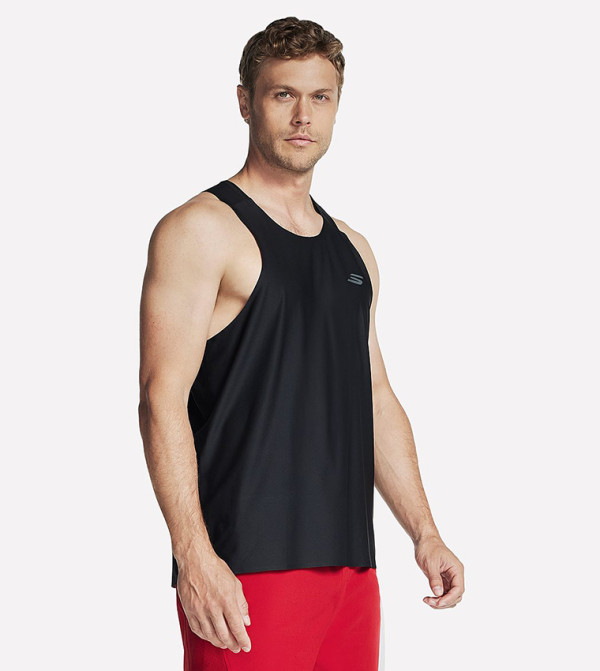 Skechers  Sportswear - BLACK T-Shirts & Vests