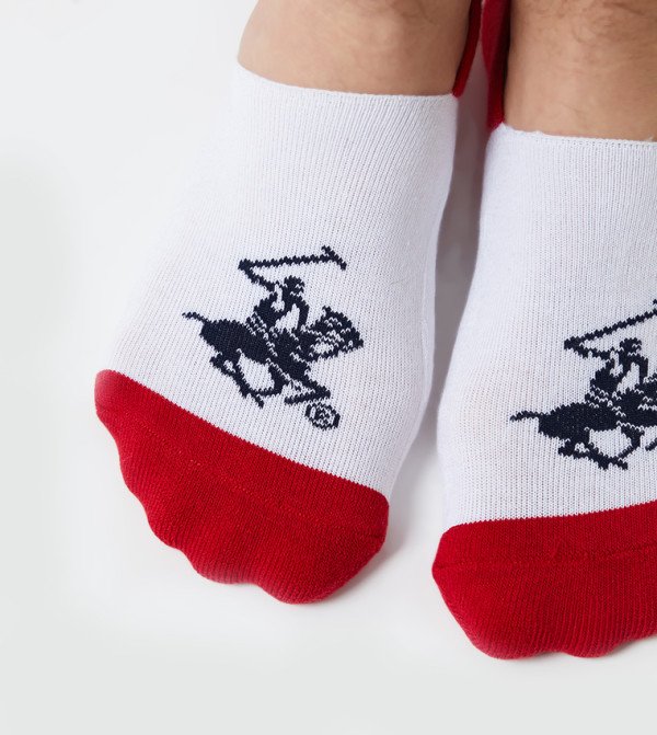 Beverly Hills Polo Club No show Socks - Multi No show Socks