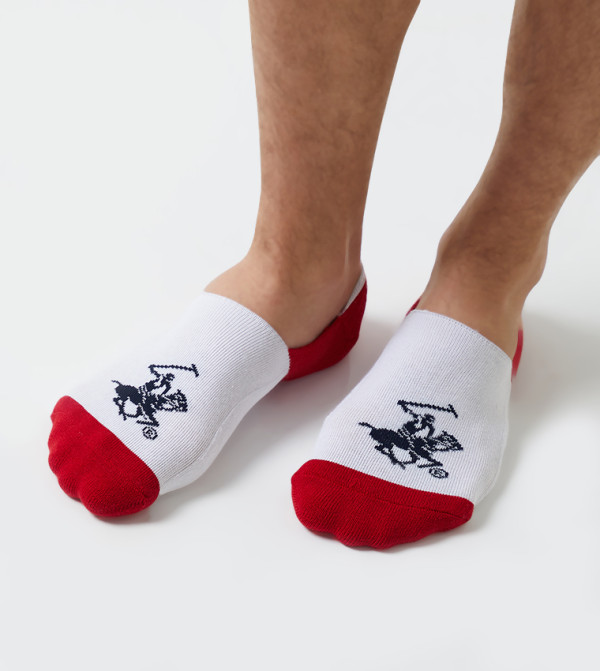 Beverly Hills Polo Club No show Socks - Multi No show Socks