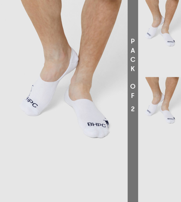 بيفرلي هيلز بولو كلوب  جوارب مخفية - أبيض No show Socks
