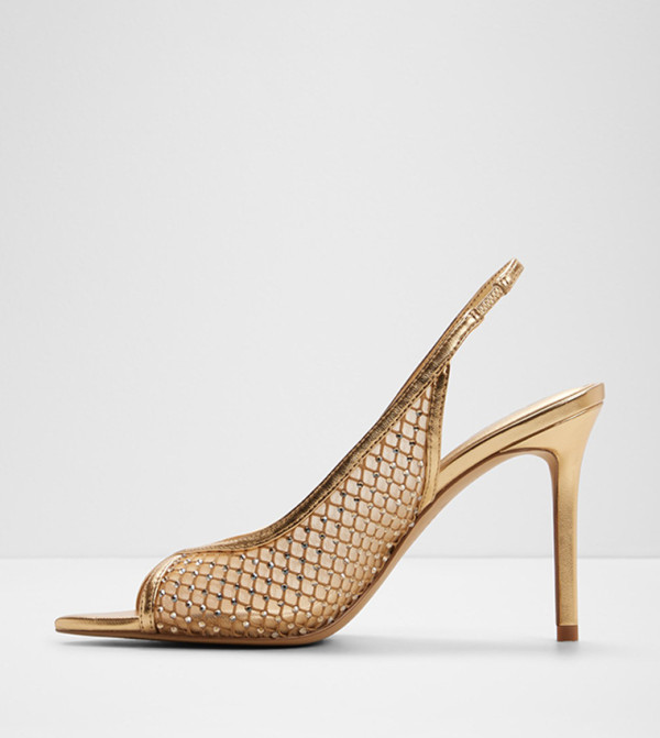 Aldo  Sandals - Gold Heels