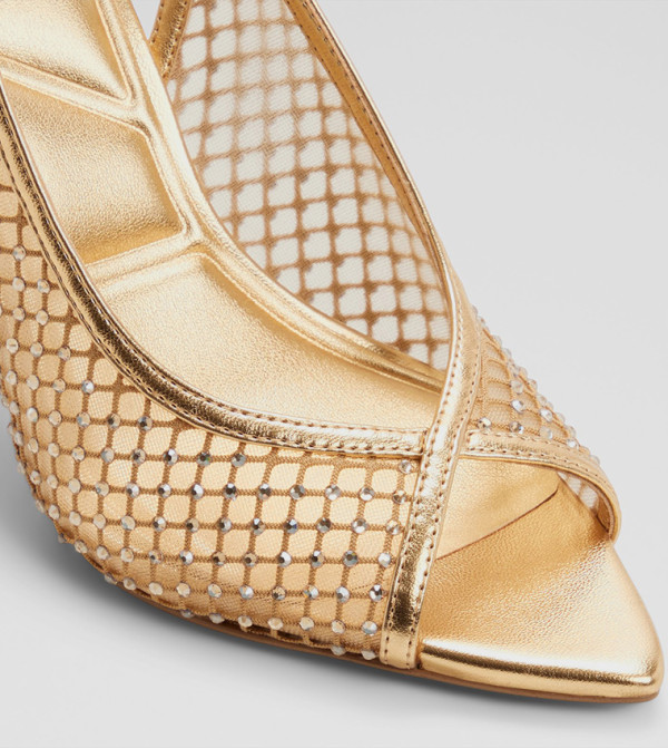 Aldo  Sandals - Gold Heels
