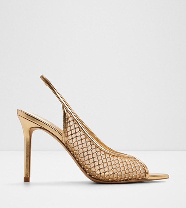 Aldo  Sandals - Gold Heels