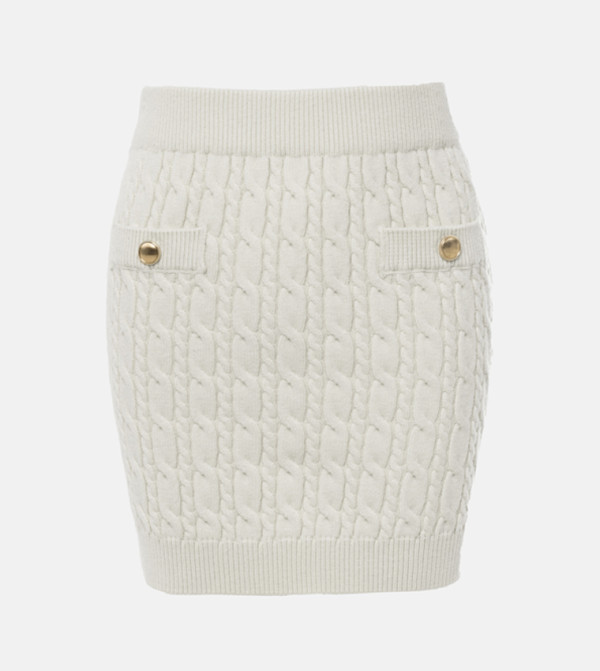 Lichi Lichi - White Mini Skirts