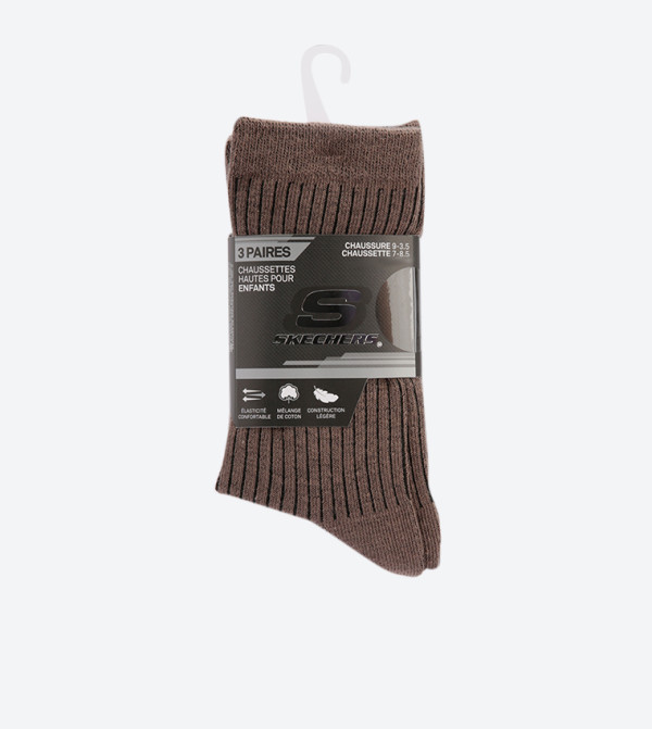 Skechers Skechers - Taupe Socks & Tights