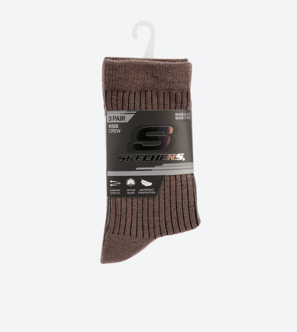 Skechers Skechers - Taupe Socks & Tights