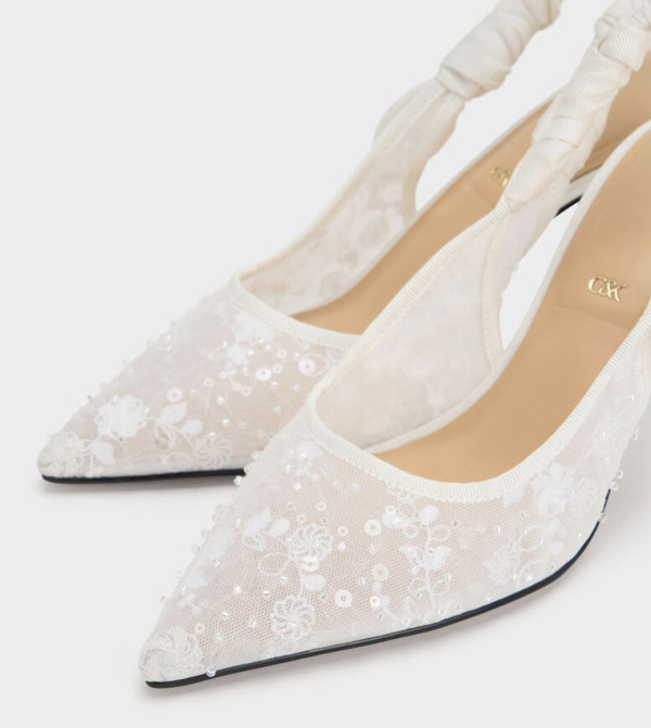 Charles & Keith Charles & Keith - White Pumps
