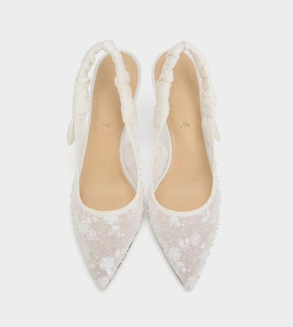 Charles & Keith Charles & Keith - White Pumps