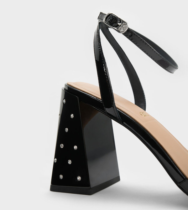 تشارلز آند كيث  caution-hottest-deals-ksa - أسود أحذية بكعب