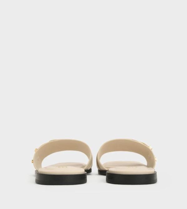 Charles & Keith  Shoes - Cream Flat Sandals