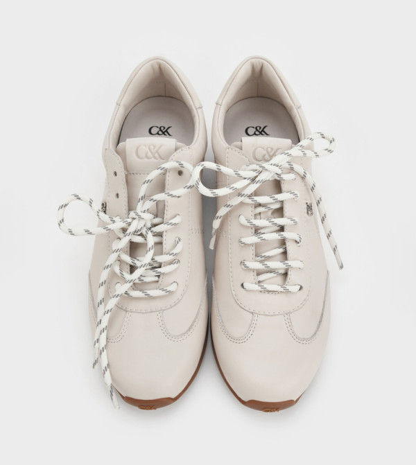 Charles & Keith  Low Top - Off White Low Top