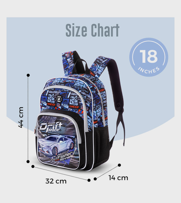 Eazy Kids  - Blue Backpack Set
