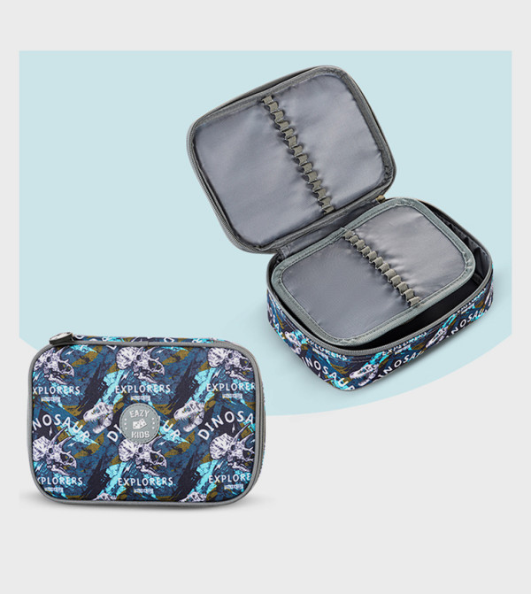 Eazy Kids  - Grey Trolley Backpack Set