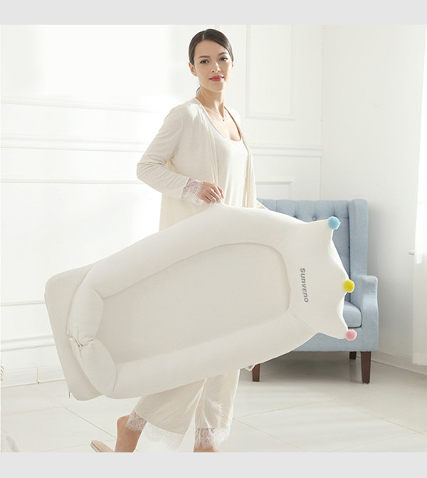 Sunveno Sunveno - White Baby Bedding Sets & Pillows