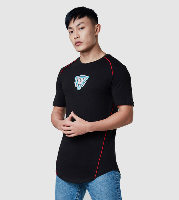 The Souled Store The Souled Store - Black Casual T-Shirts