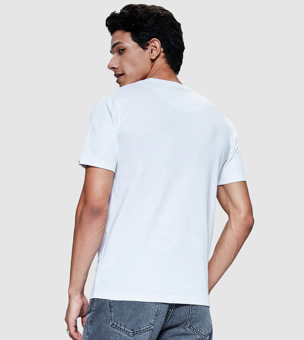The Souled Store The Souled Store - White Casual T-Shirts