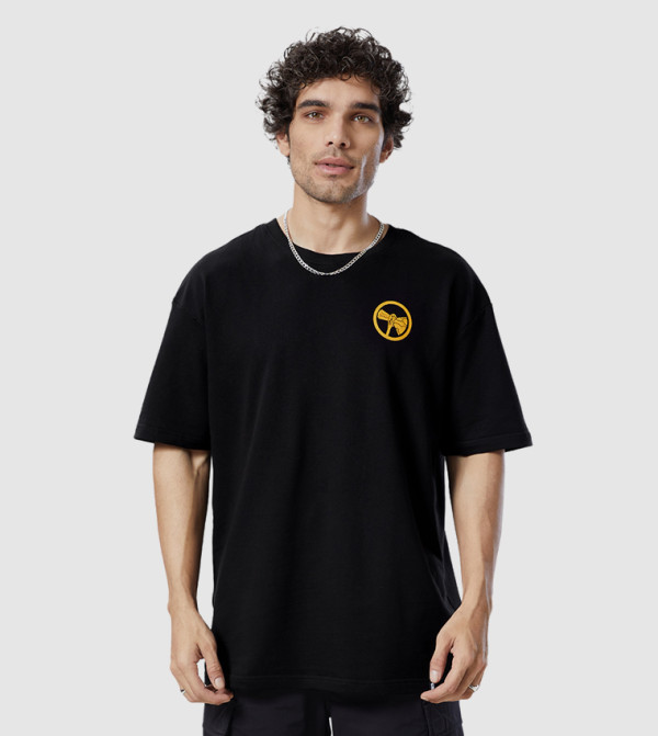 The Souled Store The Souled Store - Black Casual T-Shirts