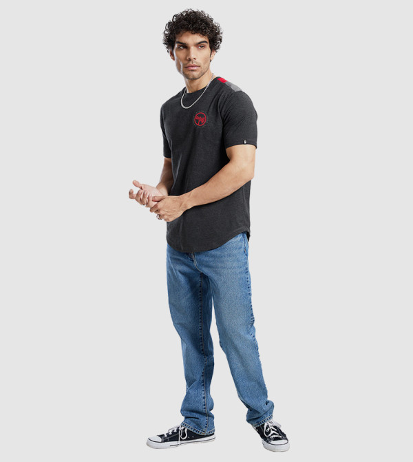The Souled Store The Souled Store - Grey Casual T-Shirts