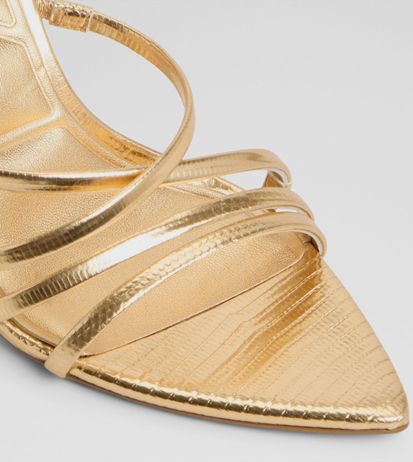 Aldo  Stilettos - Gold Heels
