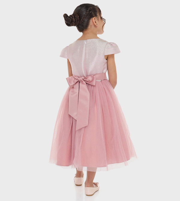 Victor and Jane Victor and Jane - Pink Party Dress