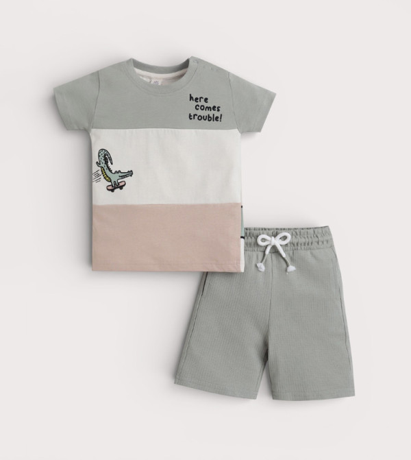 Victor and Jane Victor and Jane - Multi Top & Shorts