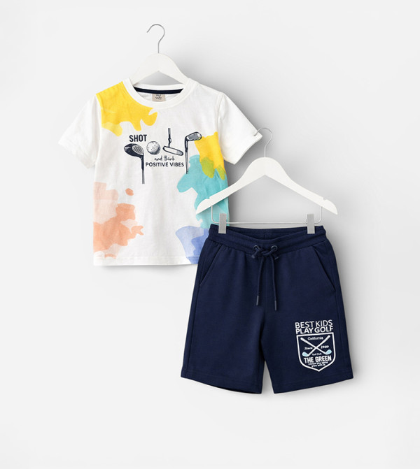 Victor and Jane Victor and Jane - Multi Top & Shorts