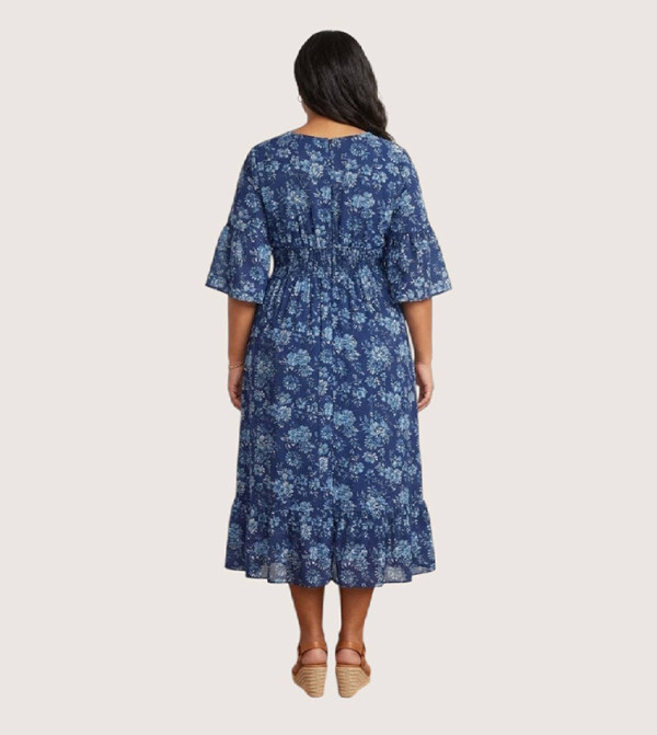 فيكتور آند جين فيكتور آند جين  - كحلي Midi Dresses