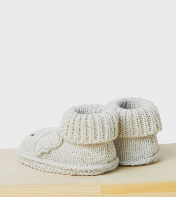 BABIES & MORE  Booties - Grey Booties