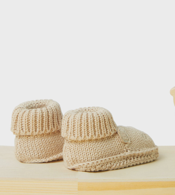 BABIES & MORE  Booties - Brown Booties