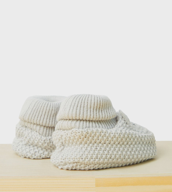 BABIES & MORE Booties - Grey Booties