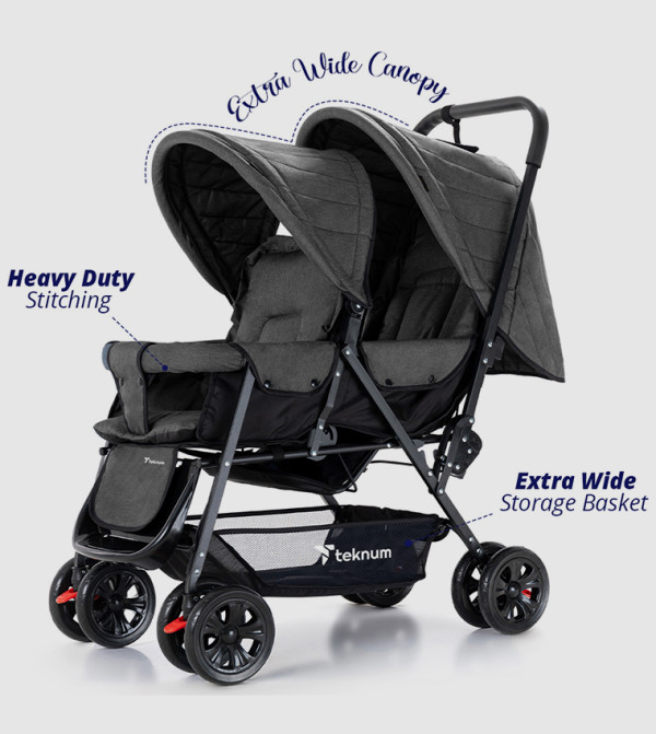 Teknum Teknum - Grey Strollers & Travel Systems