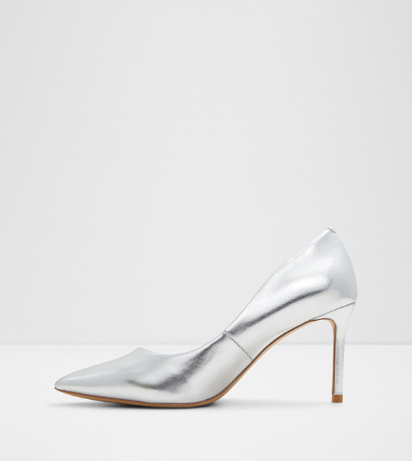 ألدو aldo-pillow-walk - فضي أحذية بكعب