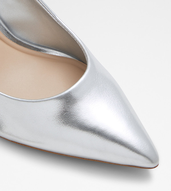 ألدو aldo-pillow-walk - فضي أحذية بكعب