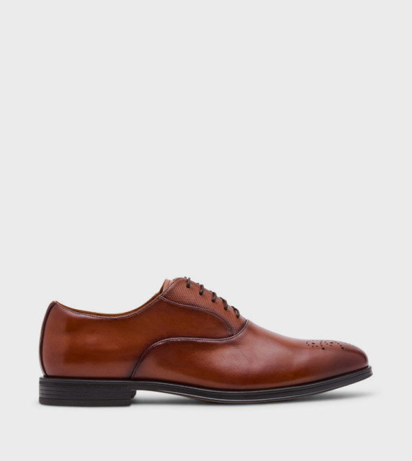 ستيف مادن  أحذية رسمية  - حنطي Formal Lace-Up Shoes