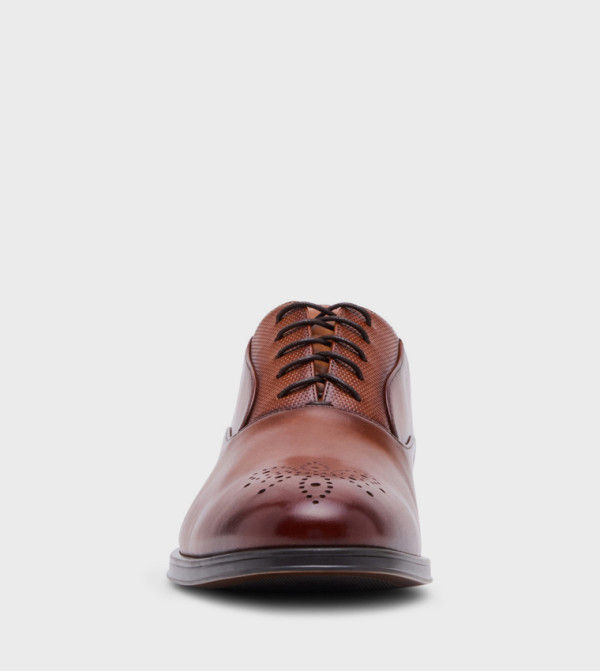 ستيف مادن  أحذية رسمية  - حنطي Formal Lace-Up Shoes