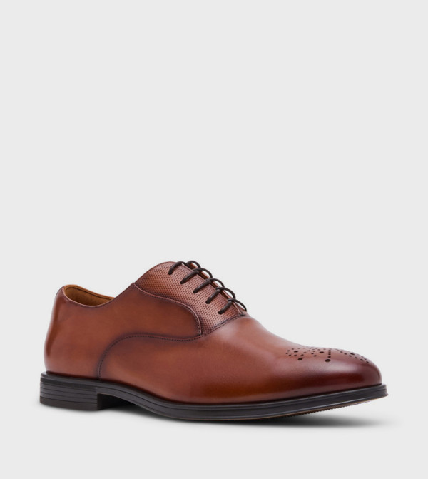 ستيف مادن  أحذية رسمية  - حنطي Formal Lace-Up Shoes