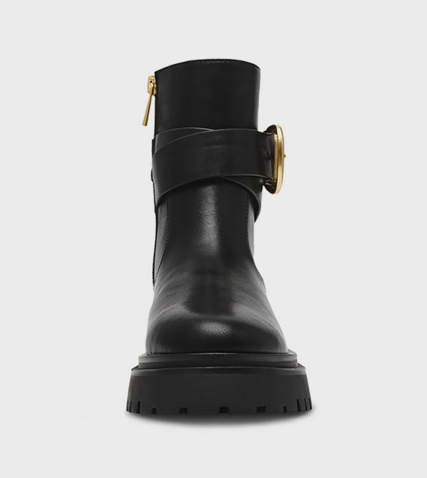 Steve Madden Ankle Boots - Black Ankle length Boots