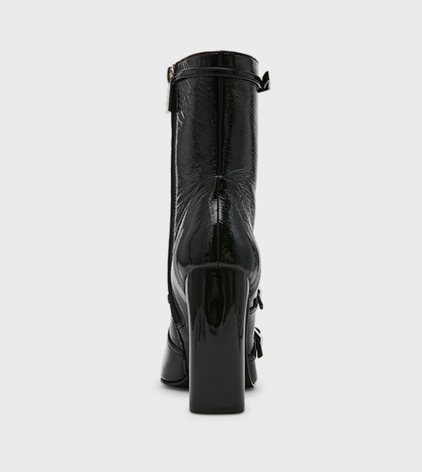 Steve Madden - Black Mid Calf Boots