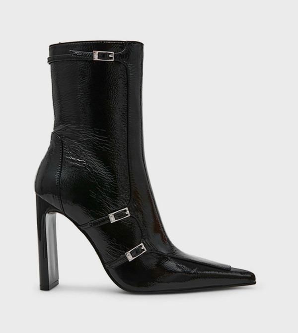 Steve Madden - Black Mid Calf Boots