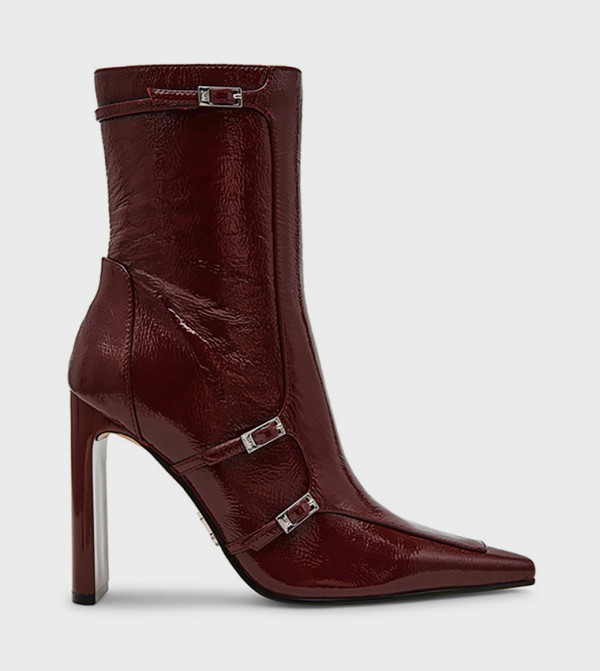 Steve Madden  Calf Boots - Wine Mid Calf Boots