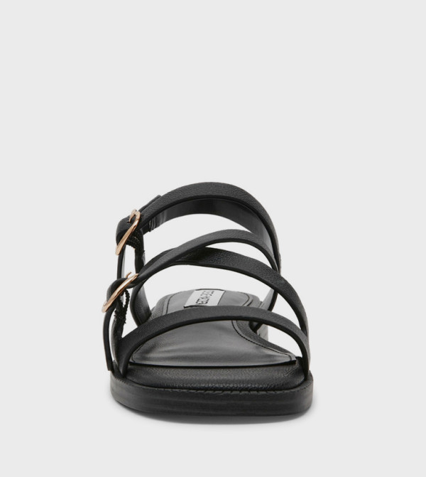 Steve Madden  Flat Sandals - Black Flat Sandals